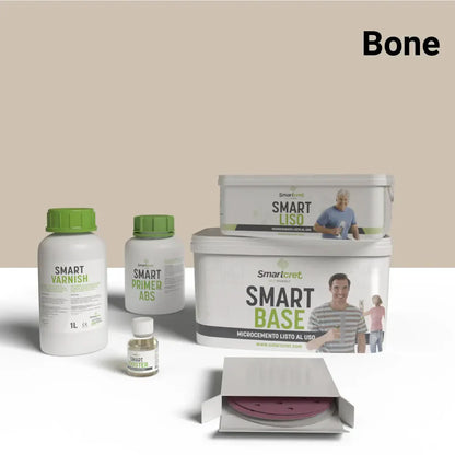 Kit microcemento para suelos de baño con azulejos de 4m²-6