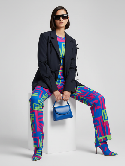 Bow-Detail Versatile Blazer, Soho | BYMANYC ® New York-0