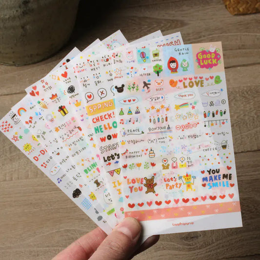 7072 Nine Horse Stationery Wholesale 4000 Toppings Syrup Paper