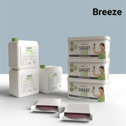 Kit microcemento para chimenea de cemento u hormigón para 18 m²-12