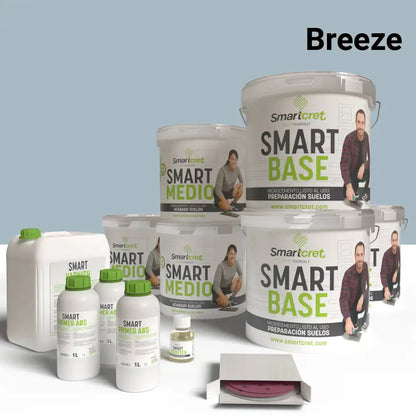 Kit microcemento para suelo cocina de cemento u hormigón para 24 m²-13