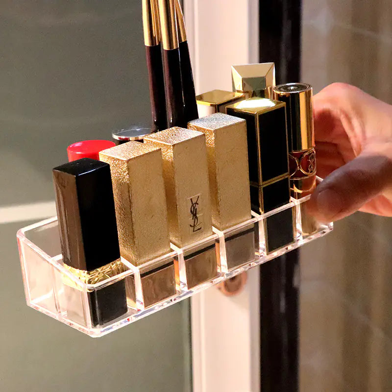 Acrylic Makeup Organizer Box for Lipsticks and Cosmetics