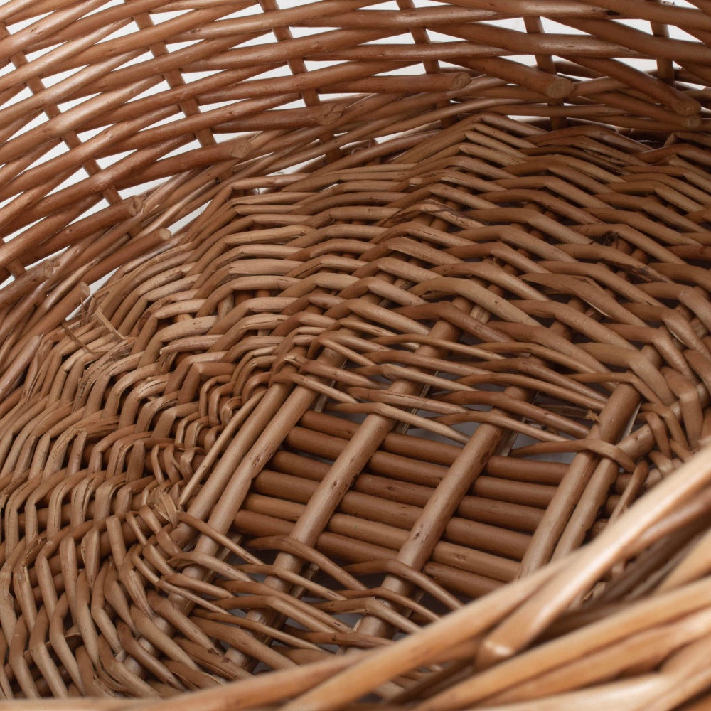 Country Village Wicker Shopping Basket-4