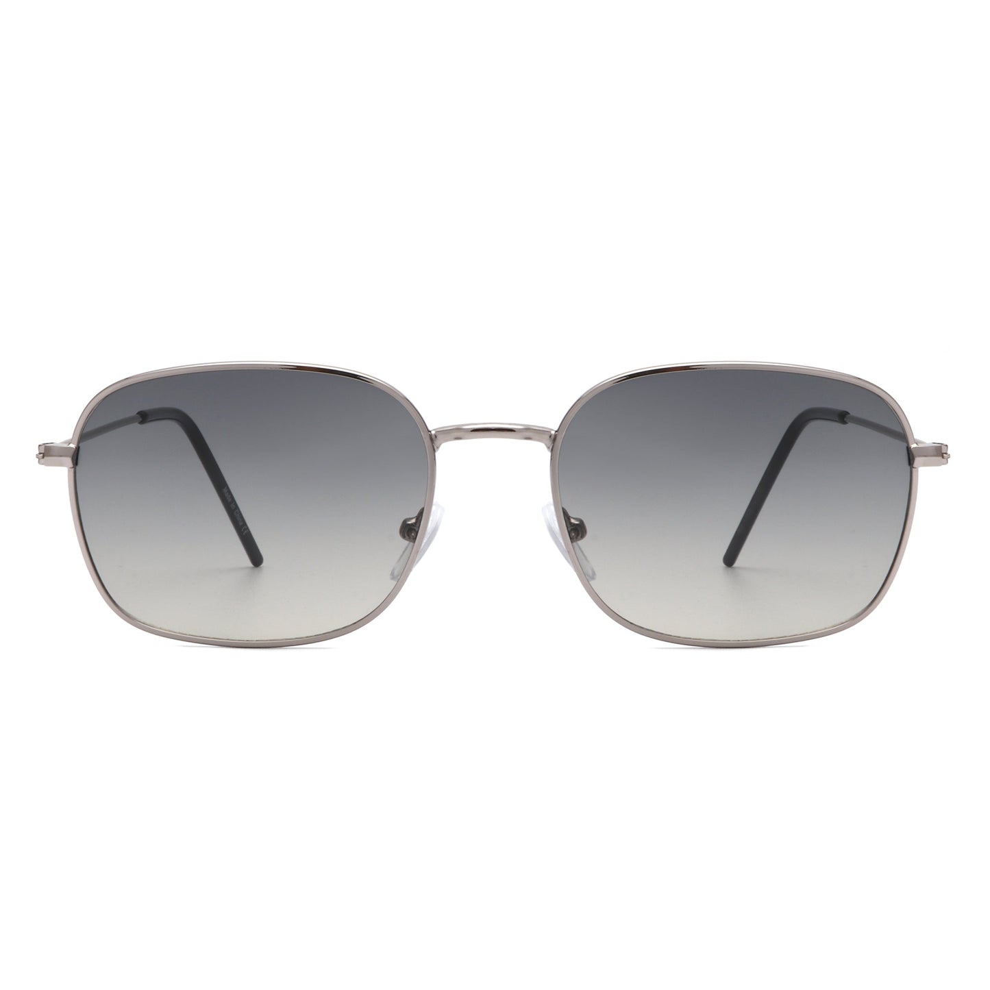 Gleam - Square Flat Top Tinted Retro Fashion Sunglasses-1