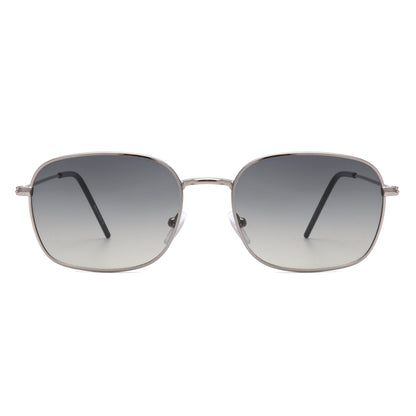 Gleam - Square Flat Top Tinted Retro Fashion Sunglasses-1