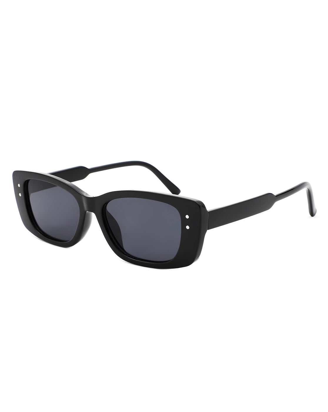 Kaelith - Narrow Retro Rectangle Women's Sunglasses-1