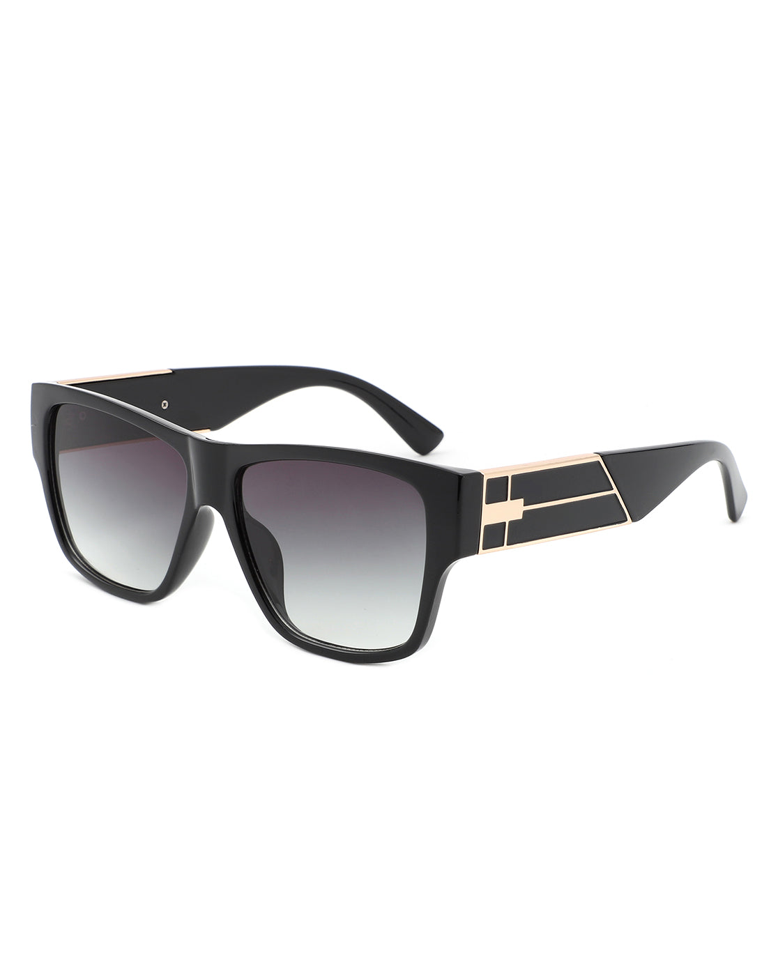 Gaglayqua - Tinted Chunky Square Sunglasses for Women-2