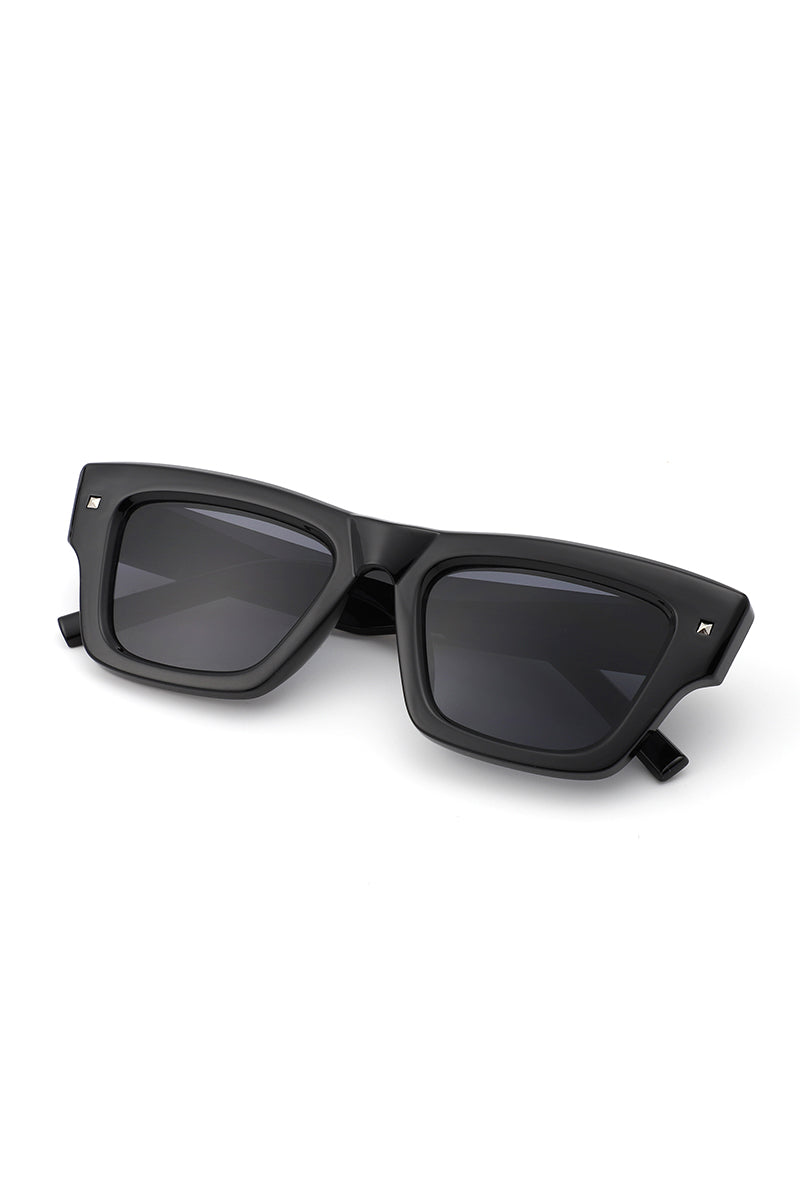 Althor - Retro Cat Eye Square Fashion Sunglasses-3