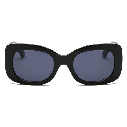 BAKU | Women Fashion Retro Rectangle Oversize Sunglasses-1