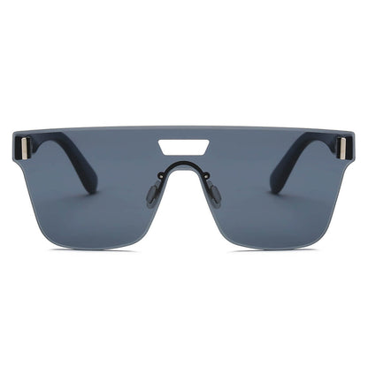 DEVON | Unisex Retro Square Mirrored Sunglasses-3