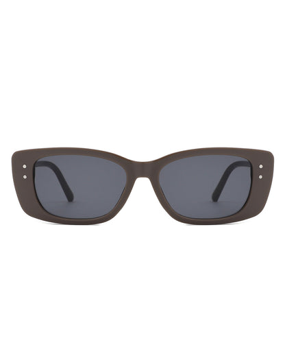 Kaelith - Narrow Retro Rectangle Women's Sunglasses-3