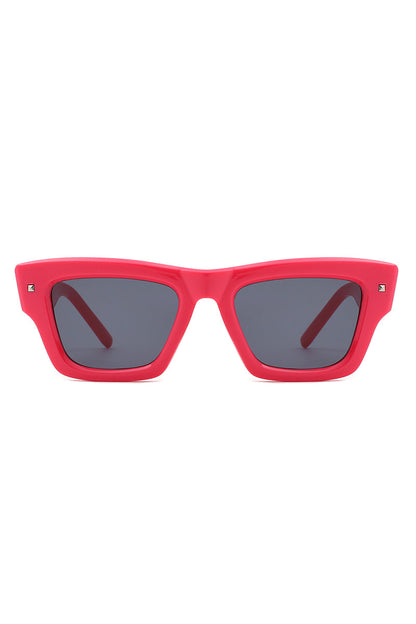 Althor - Retro Cat Eye Square Fashion Sunglasses-4