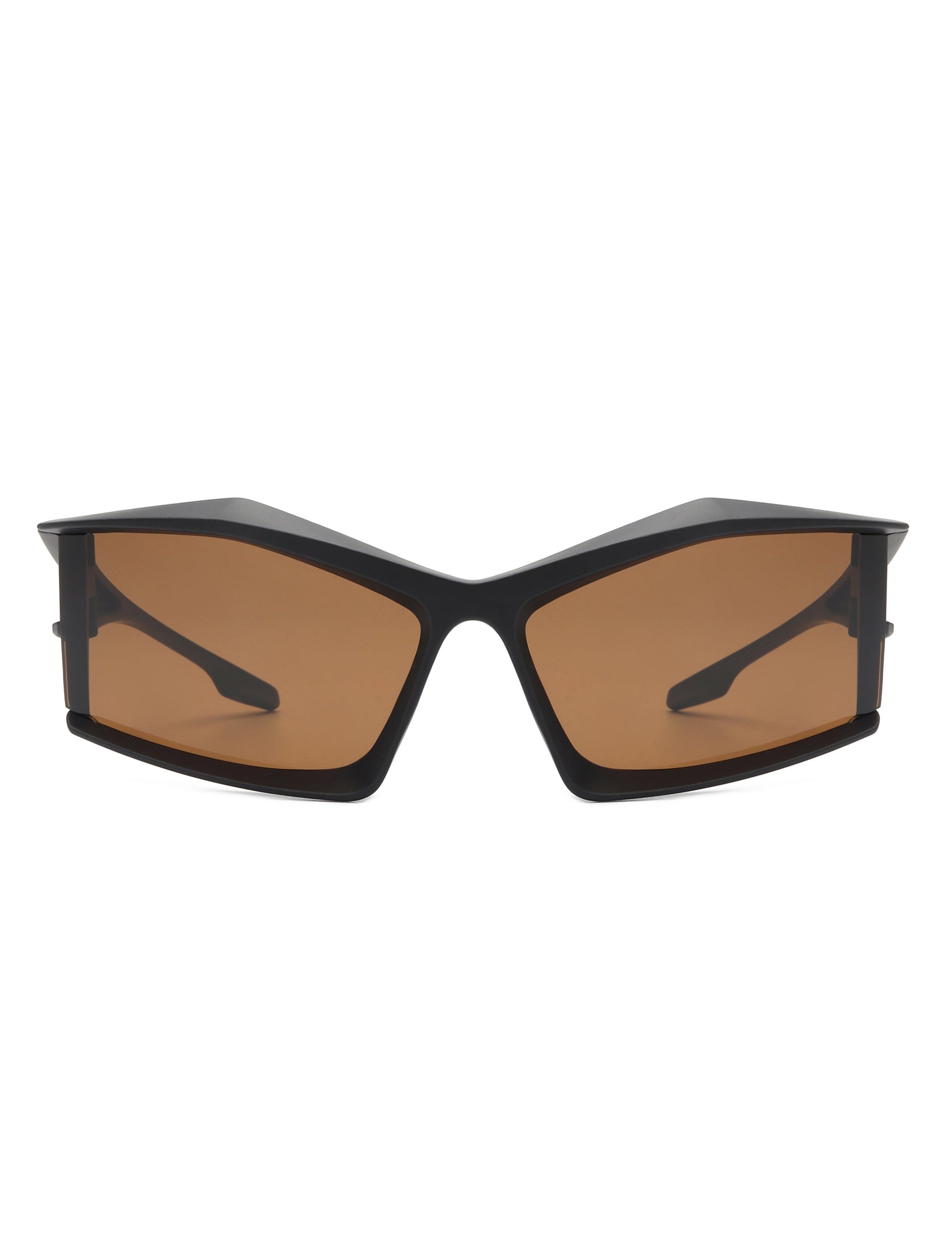 Halo - Futuristic Geometric Rectangle Fashion Sunglasses-3