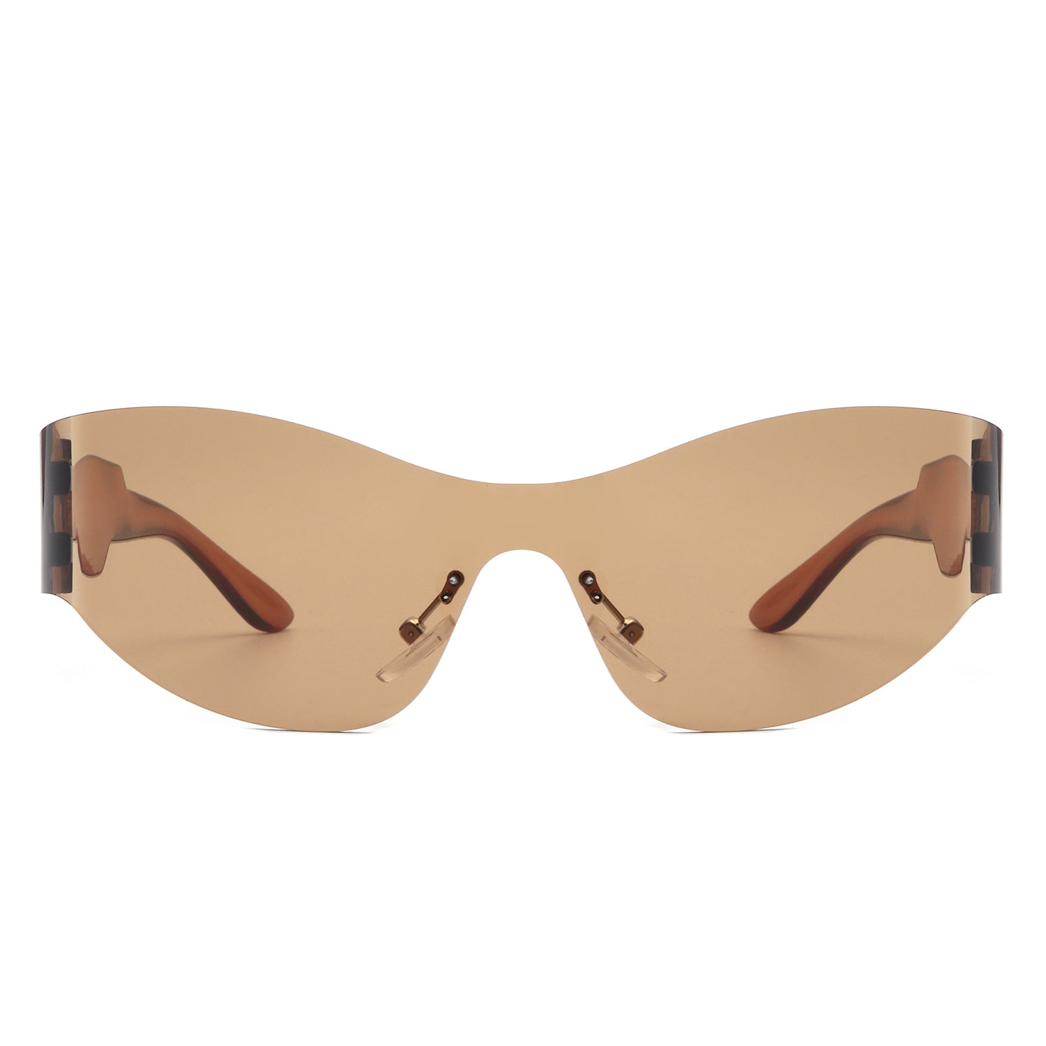 Galadriel - Futuristic Mirrored Cyberpunk Sport Sunglasses-1