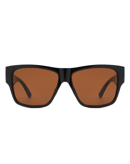 Gaglayqua - Tinted Chunky Square Sunglasses for Women-3