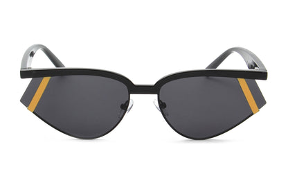 Laramie | Futuristic Rectangle Fashion Sunglasses-4