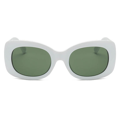 BAKU | Women Fashion Retro Rectangle Oversize Sunglasses-3