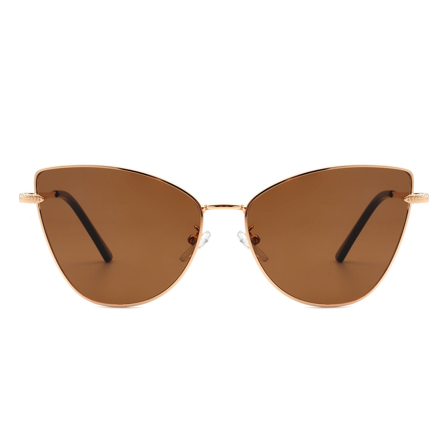 Aurorion - Women Oversize Large Retro Cat Eye Fashion Sunglasses-4