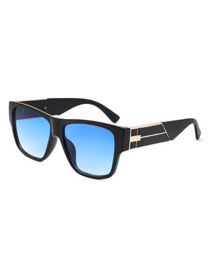 Gaglayqua - Tinted Chunky Square Sunglasses for Women-5