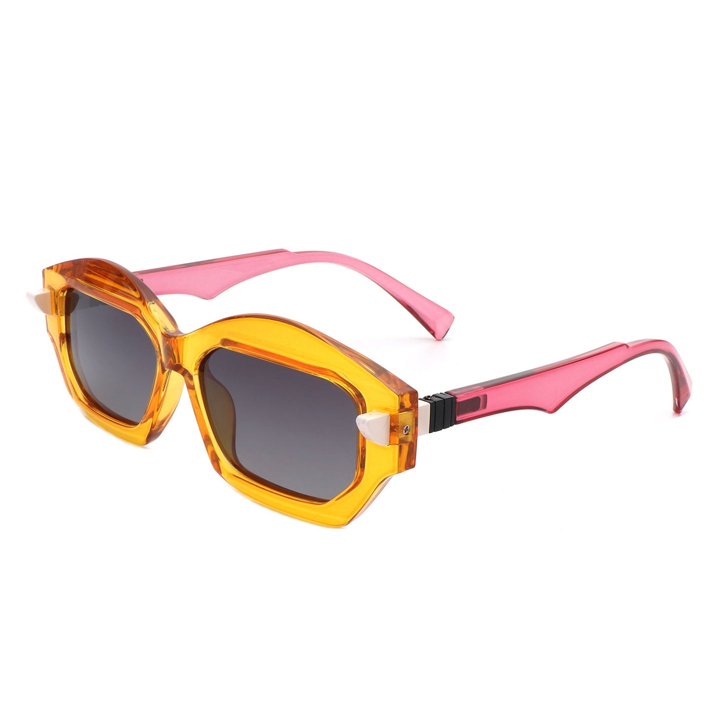 Elysar - Geometric Modern Fashion Square Sunglasses-5