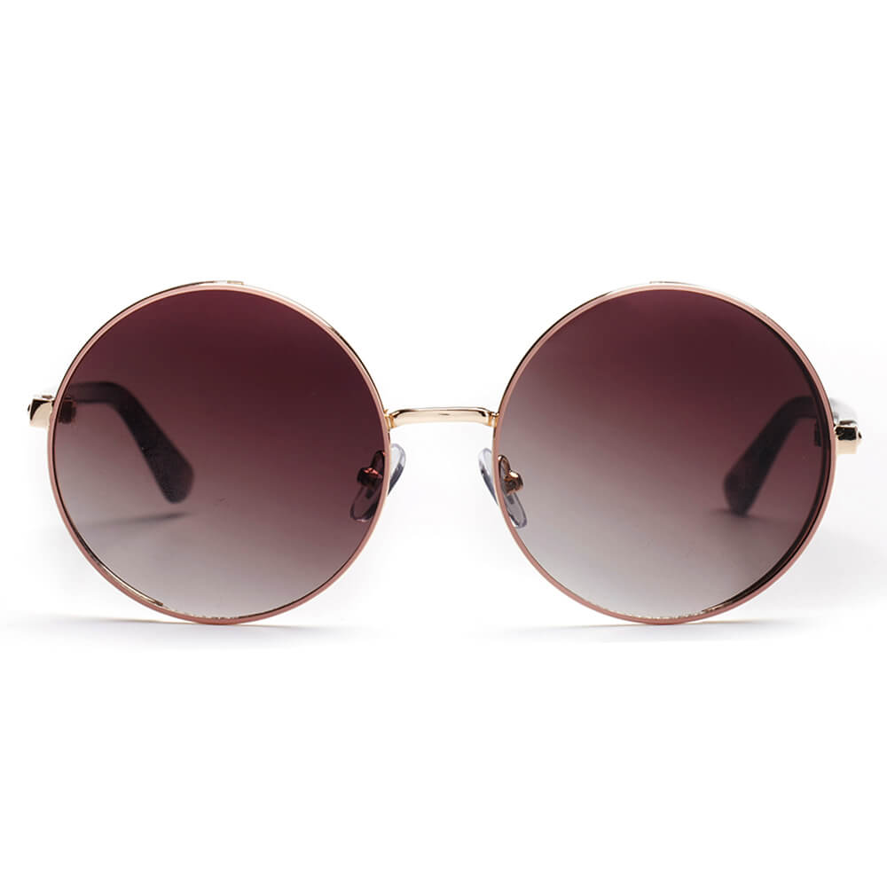 KARLSTAD | Women Classic Round Lennon Fashion Sunglasses-3