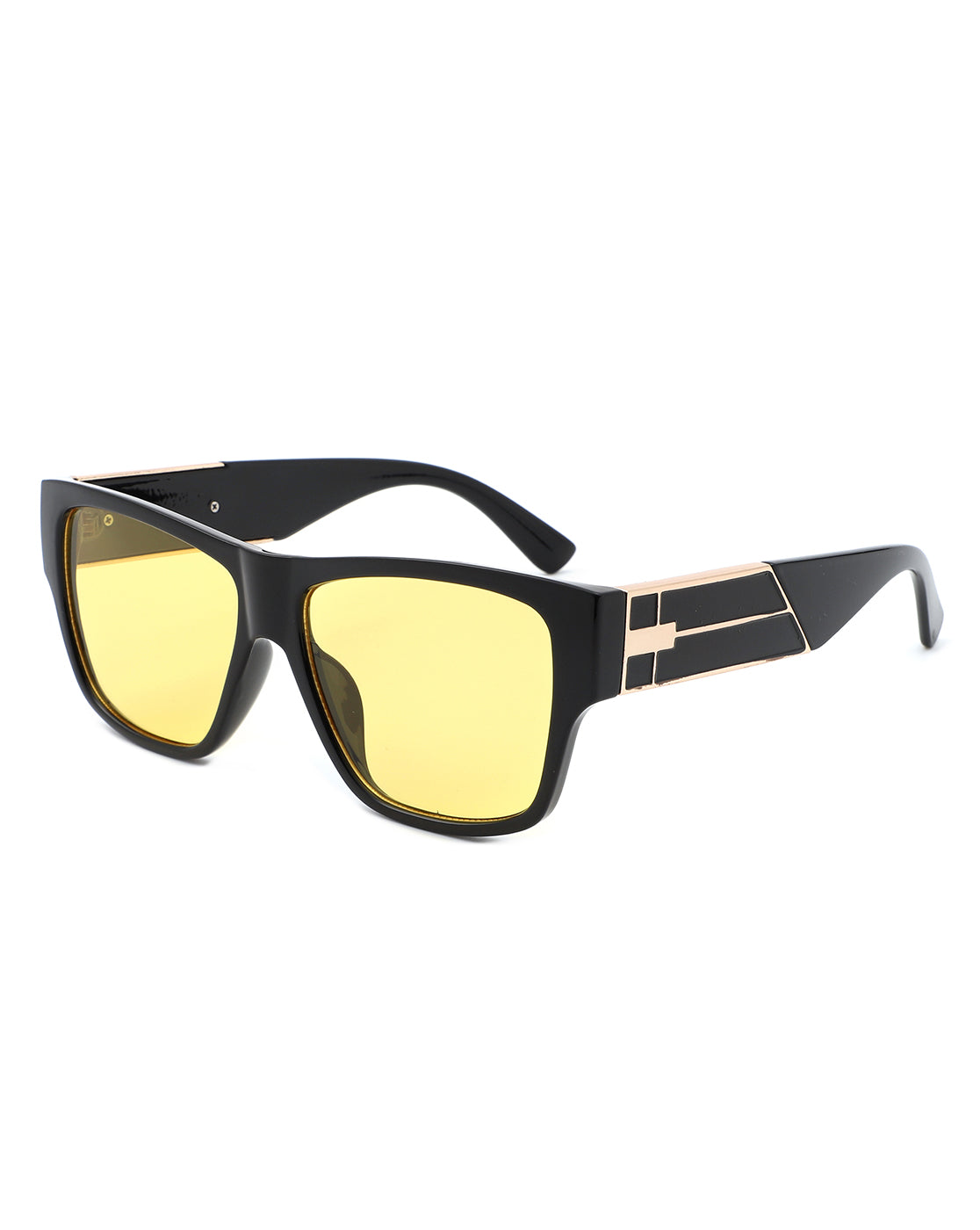 Gaglayqua - Tinted Chunky Square Sunglasses for Women-6
