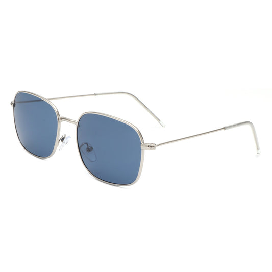 Gleam - Square Flat Top Tinted Retro Fashion Sunglasses-0