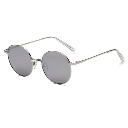 GENEVA | Retro Vintage Metal Round Oval Circle Sunglasses-2