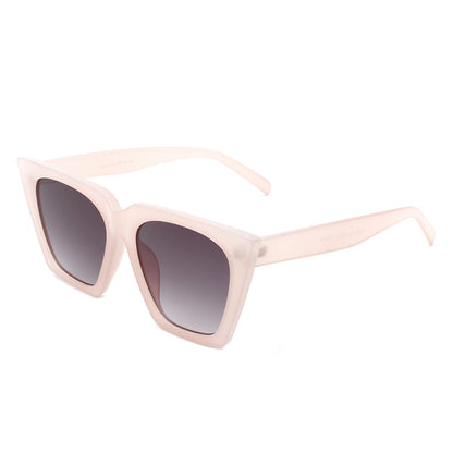 Flarebit - Women Cat Eye Retro Oversize Fashion Square Sunglasses-7