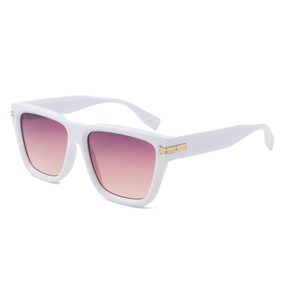 Kaflil - Chic Tinted Square Women's Fashion Sunglasses-5