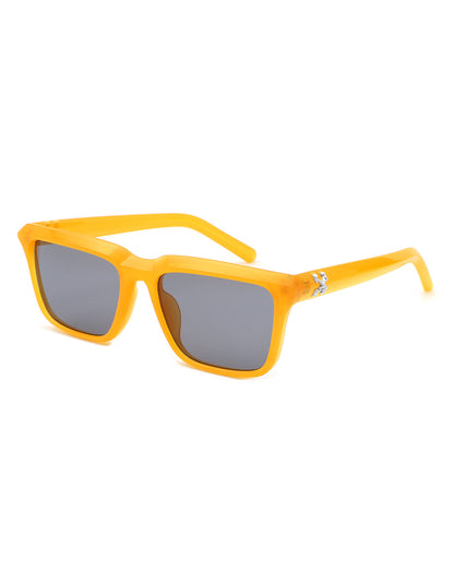 Ilyria - Retro Flat Top Square Fashion Sunglasses-8
