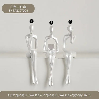 Wow House Original Design Abstract Figurine for Home Decor
