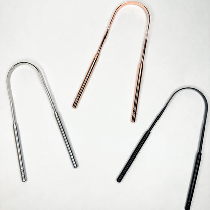 Eco-Friendly Stainless Steel Tongue Scraper-0