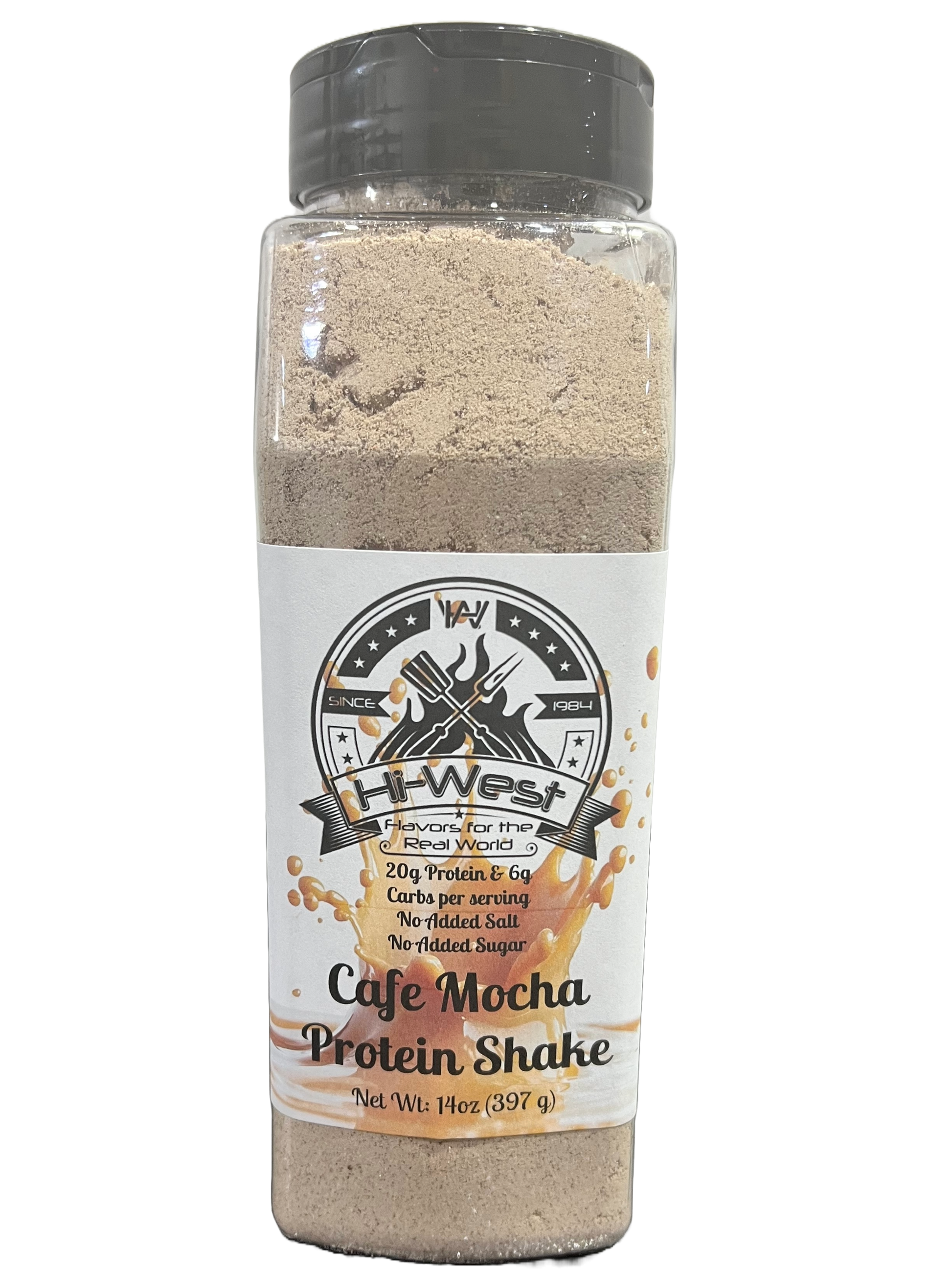 Hi-West Cafe Mocha Protein Shake-0