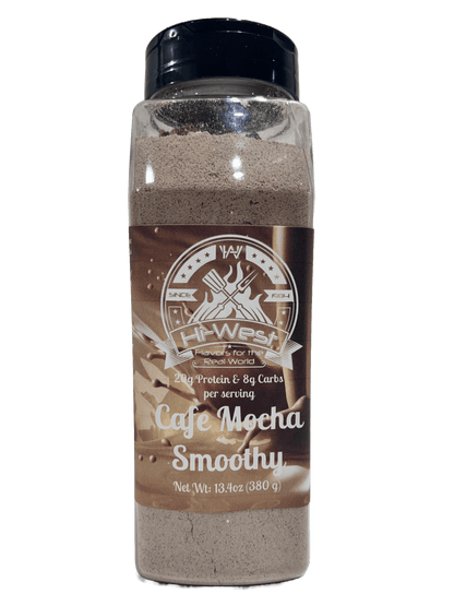 Hi-West Cafe Mocha Protein Smoothy 13.4oz-0