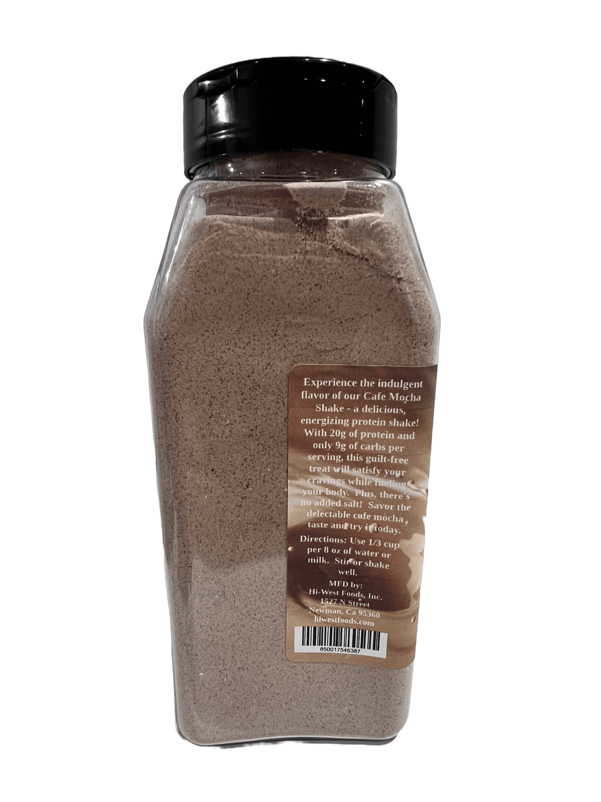 Hi-West Cafe Mocha Protein Smoothy 13.4oz-2