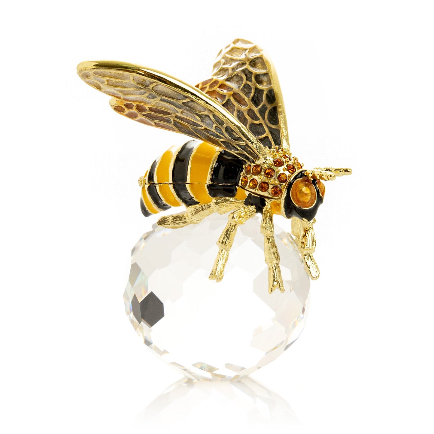 Bee on Crystal-0