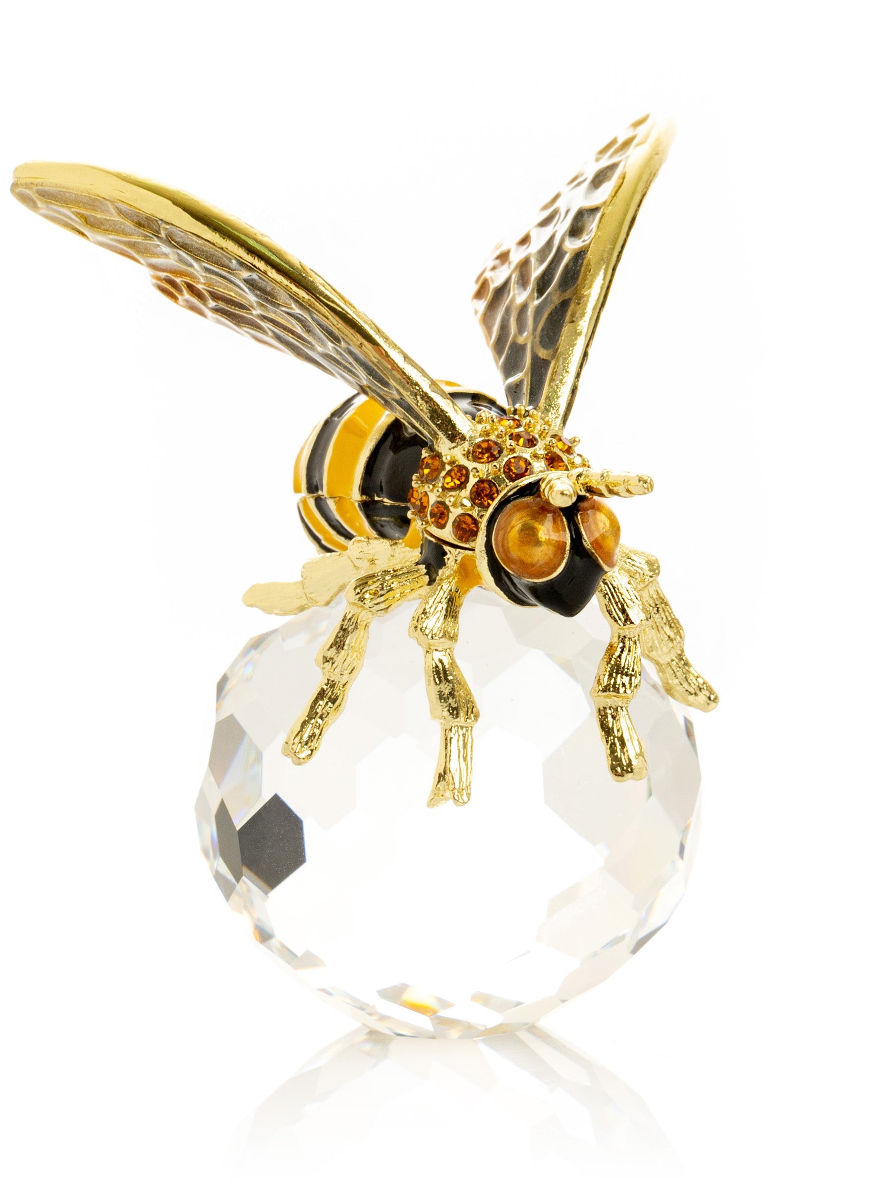 Bee on Crystal-3
