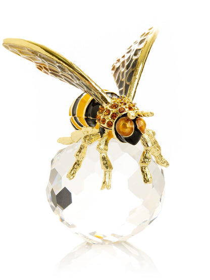 Bee on Crystal-3