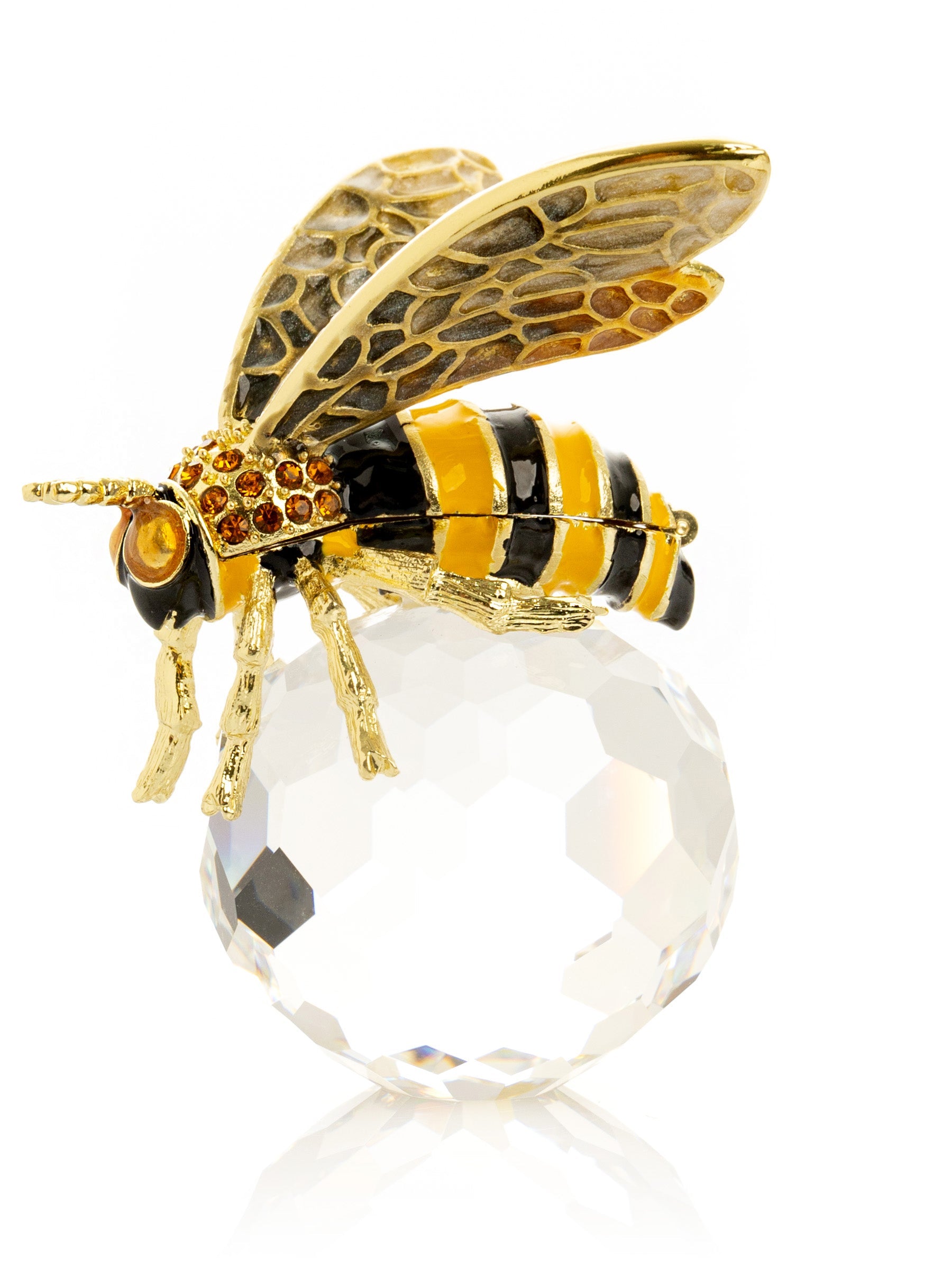 Bee on Crystal-4