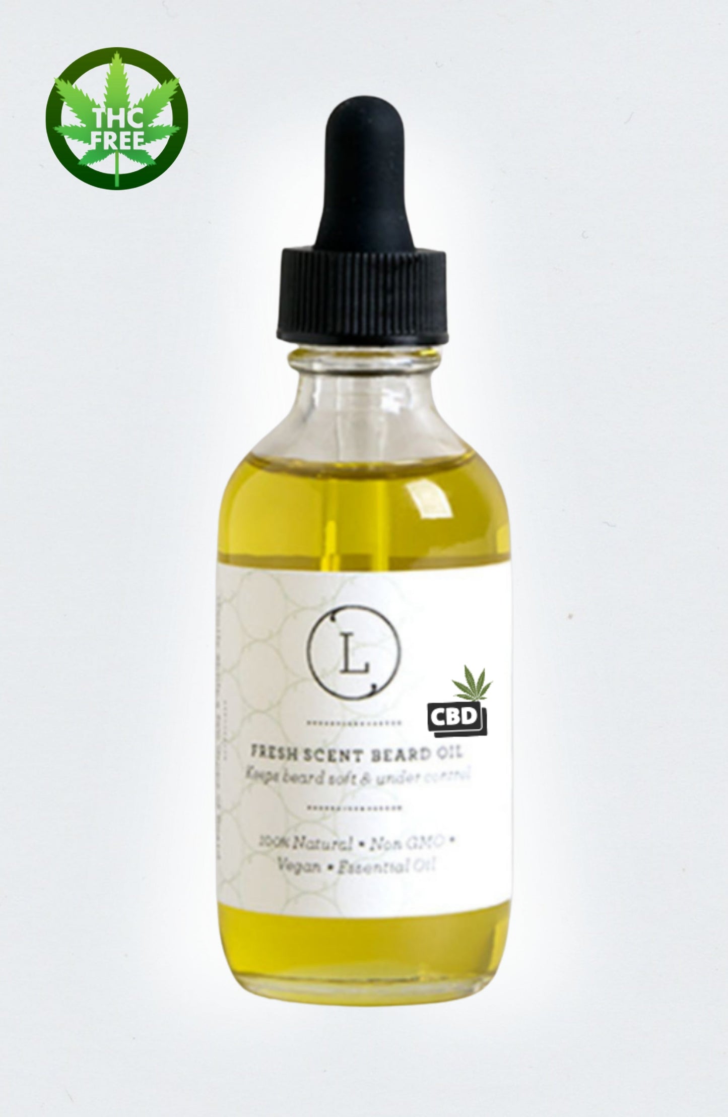 CBD Natural Handmade Beard Oil with CBD, Beard Softener, Beard Moisture, Beard care (THC free)-1