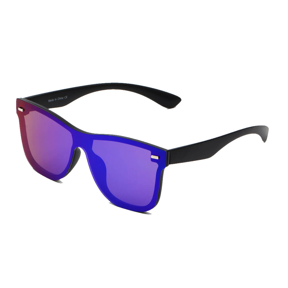ALTO | Modern Colored Rim Men's Horn Rimmed Sunglasses-7