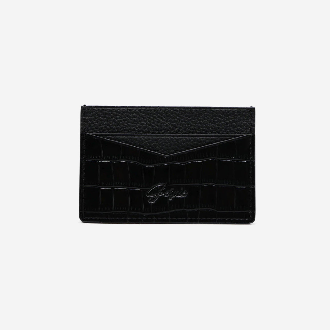 Genuine Croc Leather Slim Card Case-0