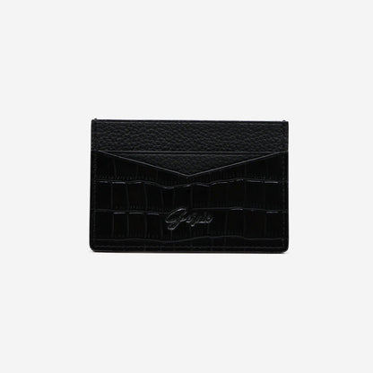 Genuine Croc Leather Slim Card Case-0