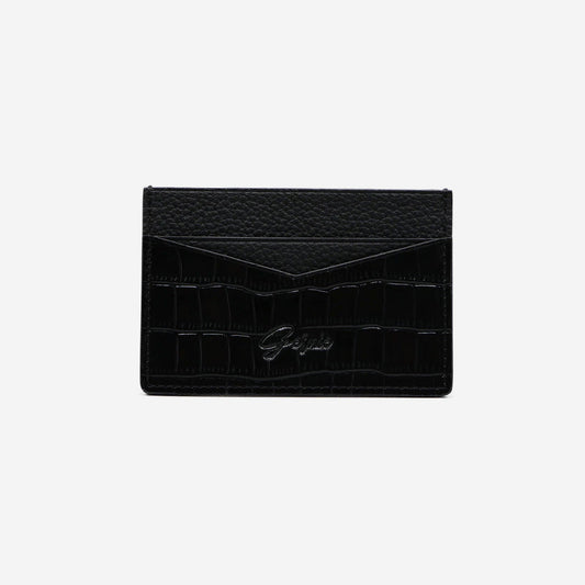 Genuine Croc Leather Slim Card Case-0