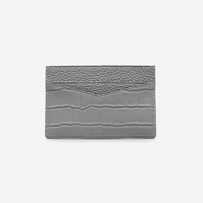 Genuine Croc Leather Slim Card Case-4