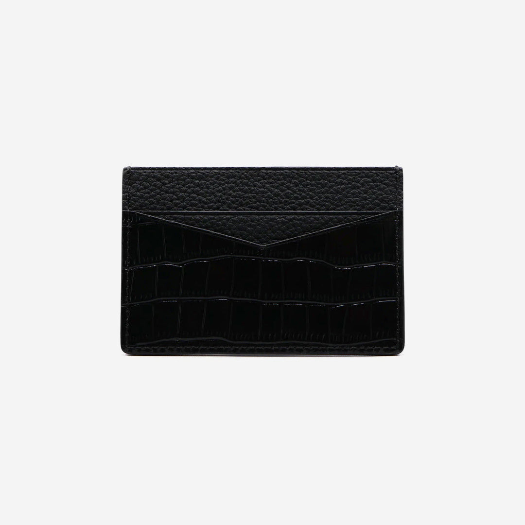 Genuine Croc Leather Slim Card Case-2