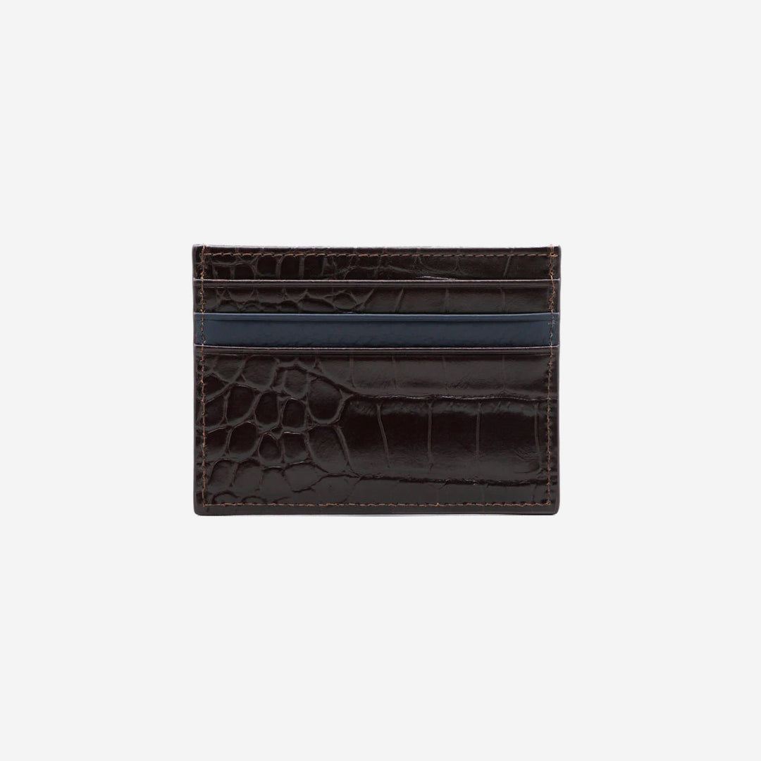 Genuine Gator Leather Slim Card Case-2