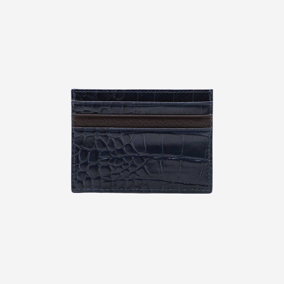 Genuine Gator Leather Slim Card Case-4