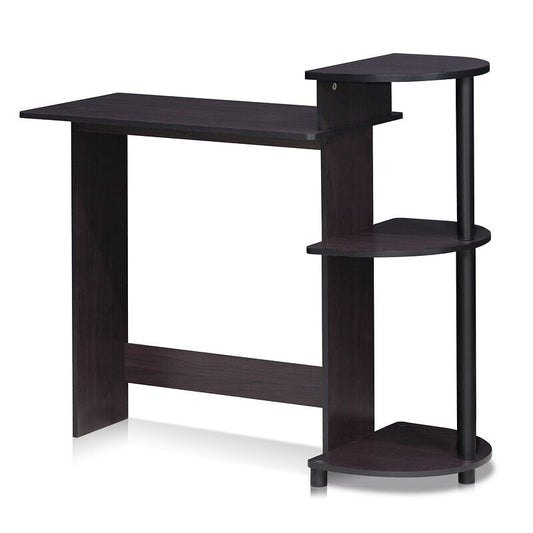 Contemporary Home Office Computer Desk in Black Finish-0
